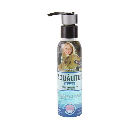 Aquálitus Blue Higiene Oral P/ Cães E Gatos 100Ml Inovet