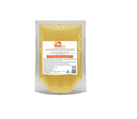 Imagem do produto Argila Amarela Com Colágeno Em Pó 500G Dermare