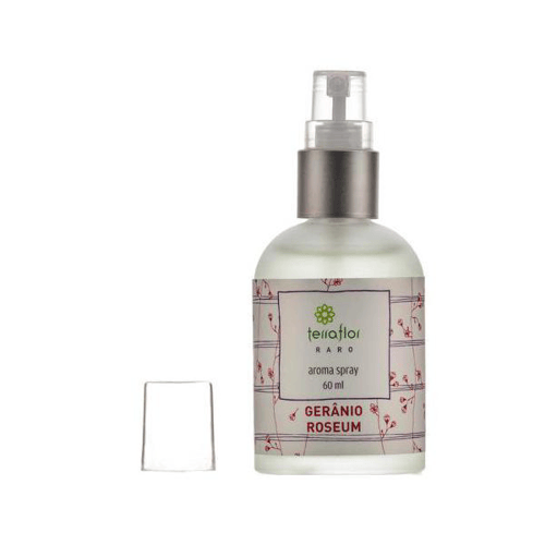Imagem do produto Aroma Spray Natural De Gernio Roseum Para O Corpo E Ambiente 60Ml Terra Flor