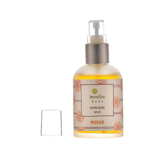 Imagem do produto Aroma Spray Natural De Rosas Para O Corpo E Ambiente 60Ml Terra Flor