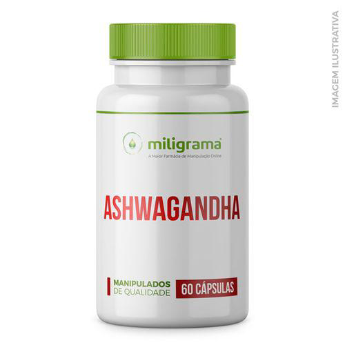 Imagem do produto Ashwagandha 500Mg 60 Cápsulas Estimulante Sexual Para Homens E Mulheres