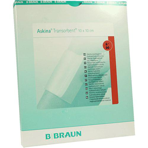 Imagem do produto Askina Transorbent Curativo Hidrocelular Placa B Braun