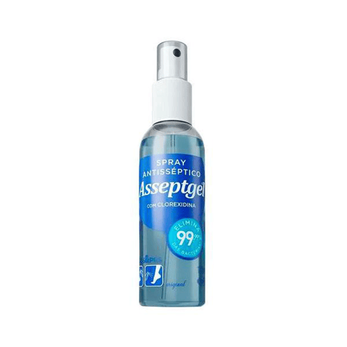 Imagem do produto Asseptgel Spray Antisséptico Com Clorexidina 120Ml