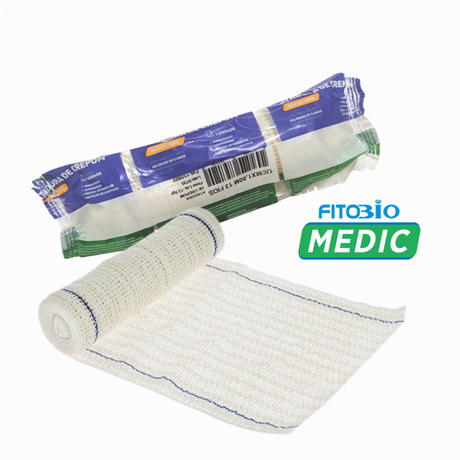 Atadura Crepom Fitobio 12cmx1,80m 13 Fios