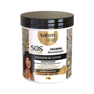 Imagem do produto Ativador De Cachos Reconstrução Salon Line Sos Umidificador 1Kg