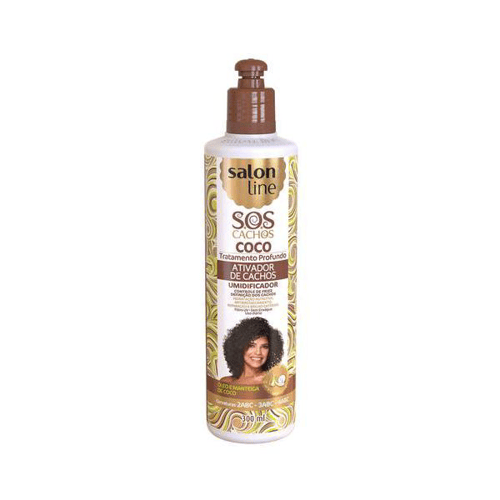 Ativador De Cachos Salon Line Sos Coco 300Ml