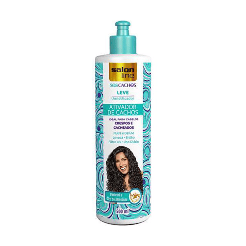 Imagem do produto Ativador De Cachos Sos Leve 500Ml Salon Line