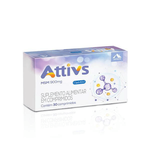 Attivs 900Mg Com 30 Comprimidos