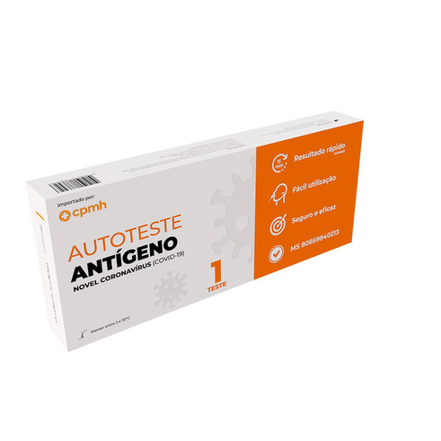Imagem do produto Autoteste Antígeno Covid19 Novel Coronavirus Com 1 Unidade 1 Unidade