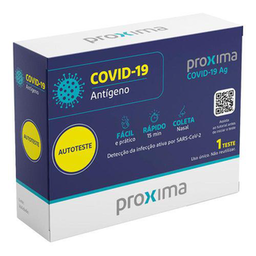 Autoteste covid-19 proxima anta­geno 1 unidade