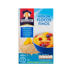 Imagem do produto Aveia Em Flocos Finos Quaker 165G
