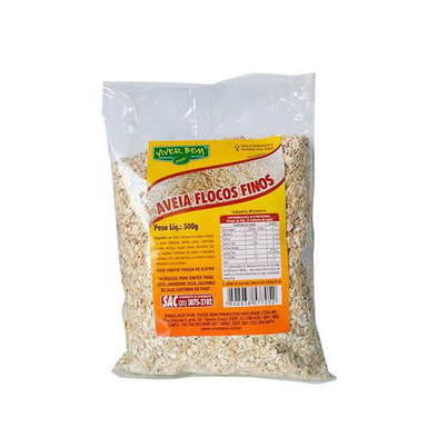 Imagem do produto Aveia Em Flocos Finos Viver Bem 500G
