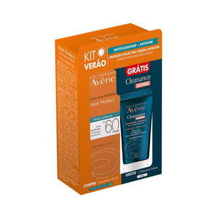 Imagem do produto Kit Protetor Solar Avène Mat Perfect Anti-Acne FPS60 40G + Gel De Limpeza 40Ml