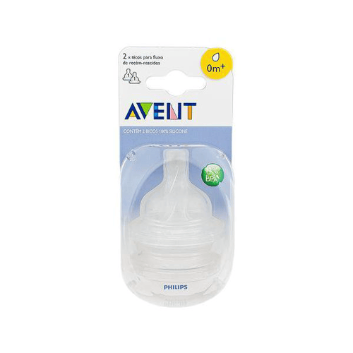 Imagem do produto Avent - Philps Bico Para Mamadeira Airflex - Recem Nascido 2 Unidades