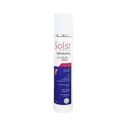 Axigram Solst Protetor Solar Hidratante Fps 50 Toque Seco 55G