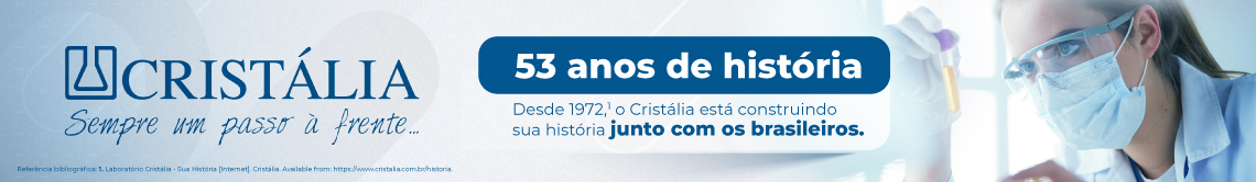 Banner institucional Cristália