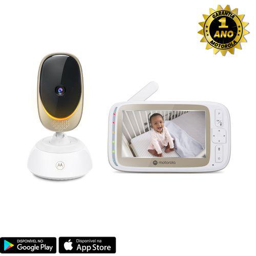 Babá Eletrônica Comfort Vm85 Connect Lcd 5.0 Wifi Motorola