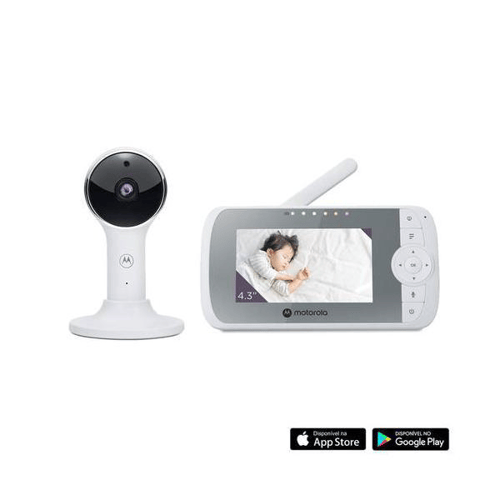 Imagem do produto Babá Eletrônica Vm64 Connect Tela Lcd 4.3 Wifi Motorola