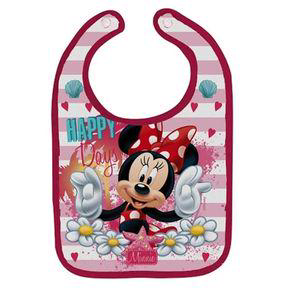 Babador Babygo Disney Minnie Sem Bolso 1 Unidade