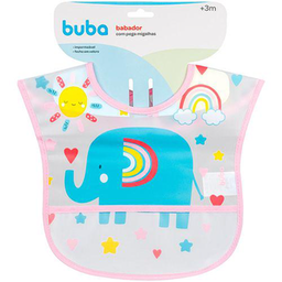 Imagem do produto Babador Com Bolso Arco Iris Buba