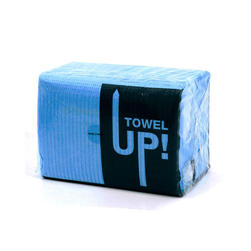 Babador Descartável Towel Up! Azul