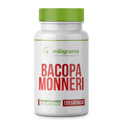 Imagem do produto Bacopa Monneri 250Mg 120 Cápsulas