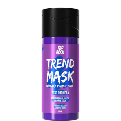 Imagem do produto Bad Rock Trend Mask Máscara Pigmentante Vegana Roxo Orquídea 150Ml