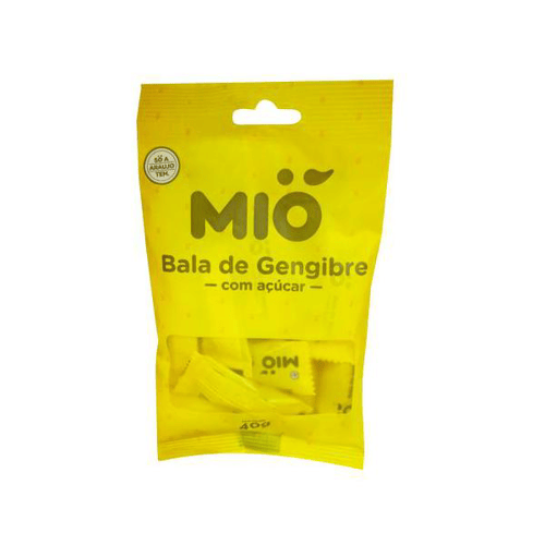 Bala De Gengibre Mió 40G