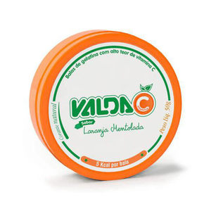Imagem do produto Bala Valda C Sabor Laranja Mentolada 50G