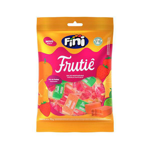 Bala Vegana Frutie Mix De Frutas 70G Fini