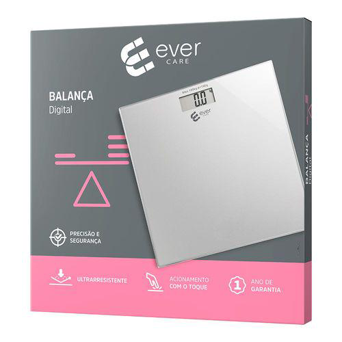 Imagem do produto Balança Digital Ever Care Prata