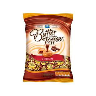 Balas Arcor Butter Toffees Sabor Chocolate 100G