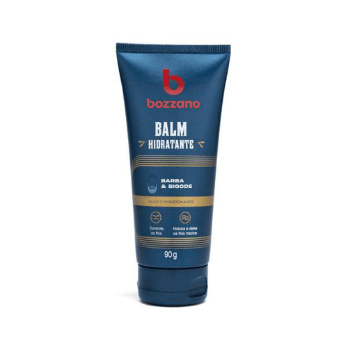 Bálsamo Barba E Bigode Bozzano Hidratante Com 90G 90G