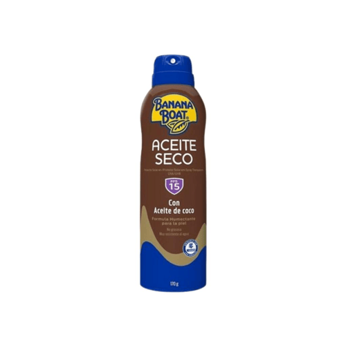 Banana Boat Bronzeador Oleo Spray Fps15 170Ml