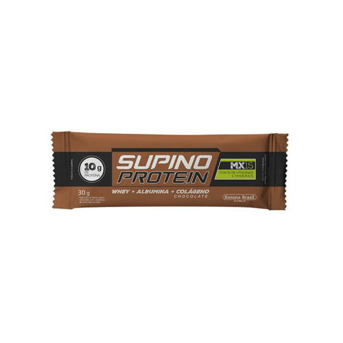 Imagem do produto Banana Brasil Supino Protein, Chocolate 30G Banana Brasil