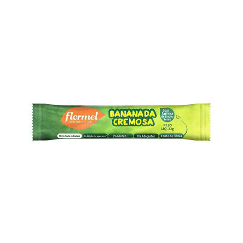 Bananada Cremosa Zero Flormel 3 Unidades