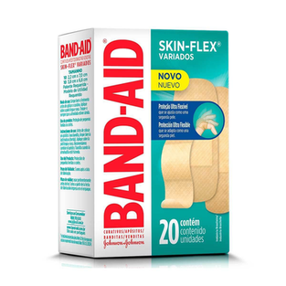 Imagem do produto Bandaid Curativo Skin Flex Variados Com 20 Unidades