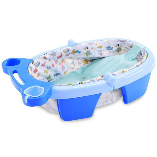 Imagem do produto Banheira De Bebê Inflável E Portátil Airplus Maxibaby Azul