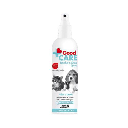 Imagem do produto Banho A Seco Good Care Spray Tubo Com 200Ml