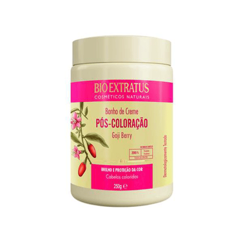 Banho De Creme Bio Extratus Póscoloração Goji Berry 250Ml