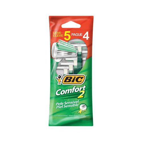 Barbeador Bic Comfort 2 Leve 5 Pague 4