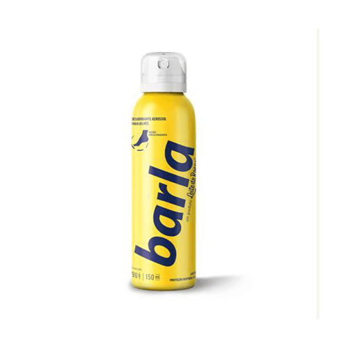 Barla Desodorante Aerosol Para Os Pés 150Ml