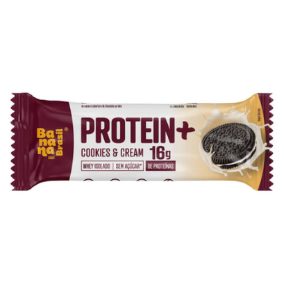 Imagem do produto Barra Banana Brasil Protein + Cookies & Cream 50G Panvel Farmácias