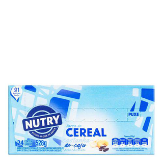 Barra Cereal Nutry Castanha Caju Com Chocolate