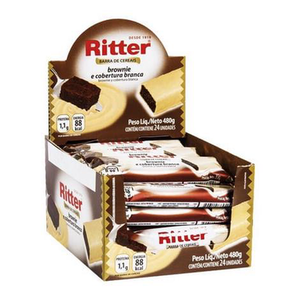 Imagem do produto Barra Cereal Ritter Brownie Light Branco