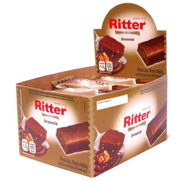 Barra Cereal Ritter Light Brownie 24X25g