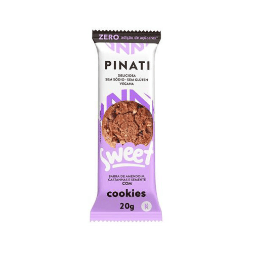 Imagem do produto Barra De Amendoim, Castanha E Semente Pinati Sweet Cookies Com 20G