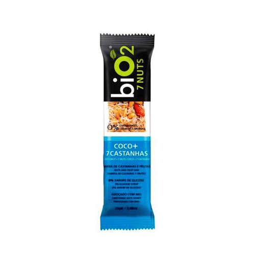 Imagem do produto Barra De Castanhas E Frutas Bio2 7 Nuts Coco 25G