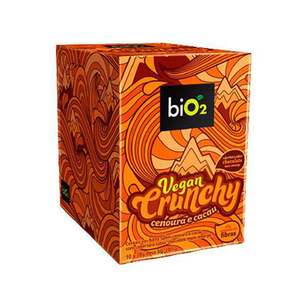 Barra De Cereais Cenoura Cacau Crunchy Bio2 Cx C/ 10 Un De 28G