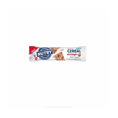 Imagem do produto Barra De Cereal Nutry Morango Zero Acucar 22G